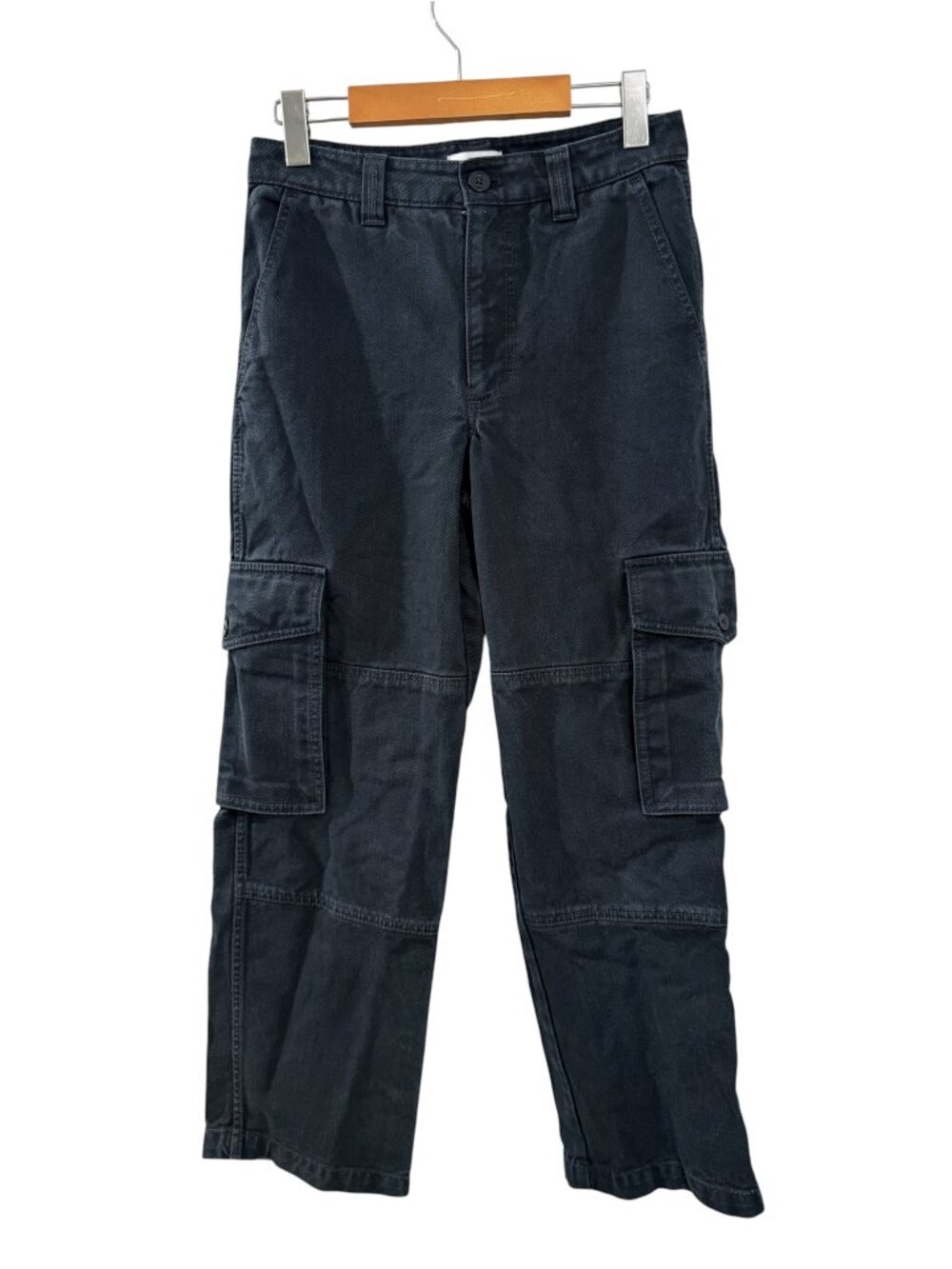 Aritzia Tna Troop Cargo Pants Charcoal Cotton Size 4